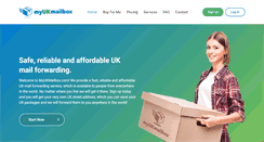 Desktop Screenshot of myukmailbox.com